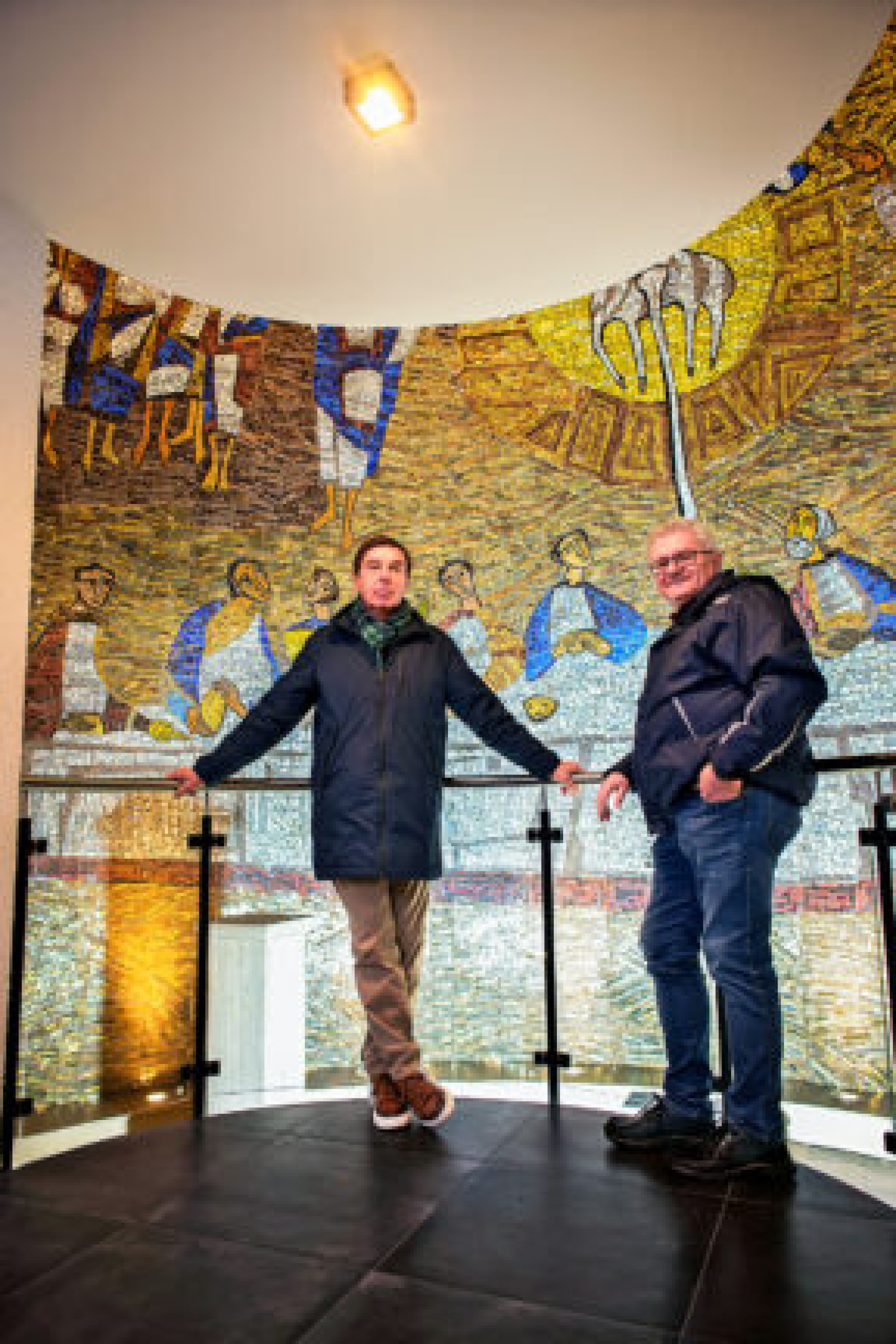 Dr. Hermann Klapheck (l.) und Eckhard Klein